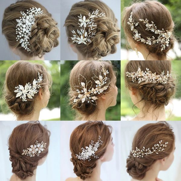 bijoux de tete mariage chignon