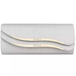 Pochette femme de luxe argent